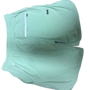 Light Green Men's Athletic Shorts